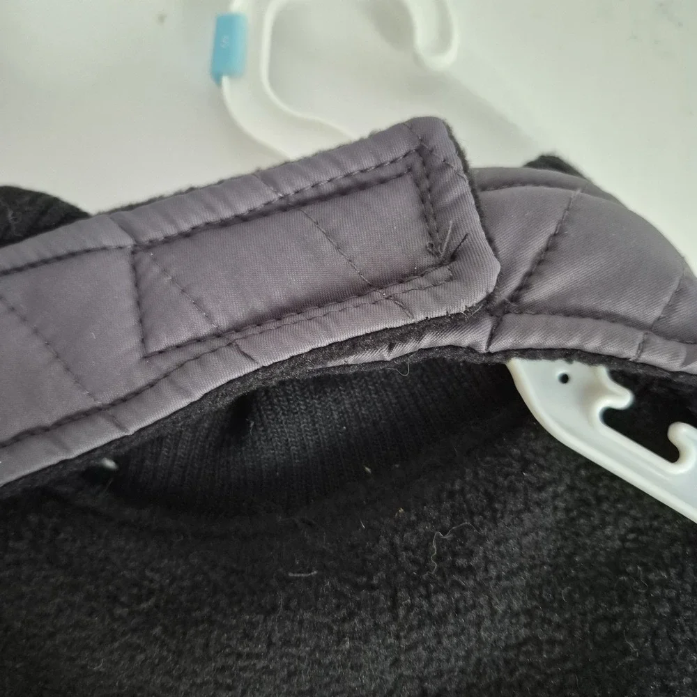 KONG NEW Stay Dry Comfort Dog Vest Harness Grey Black Water Repel Padded S